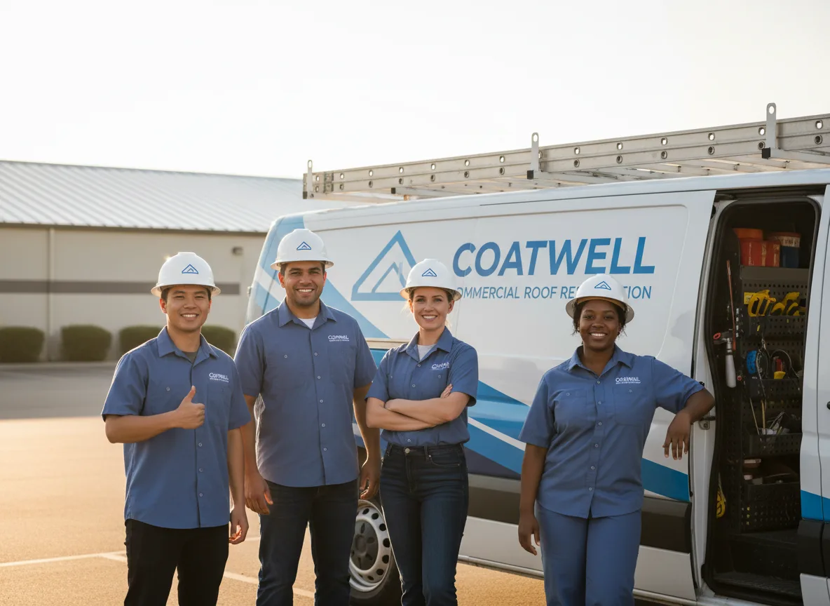Commercial roof coating company in Morrison, IA